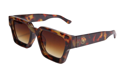 Urbantint Sunglasses Bruin/tijgerprint