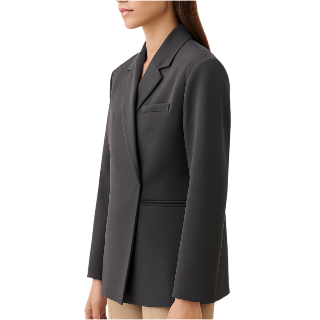 Classic Chic Tricolor Blazer