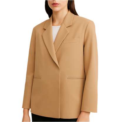 Classic Chic Tricolor Blazer