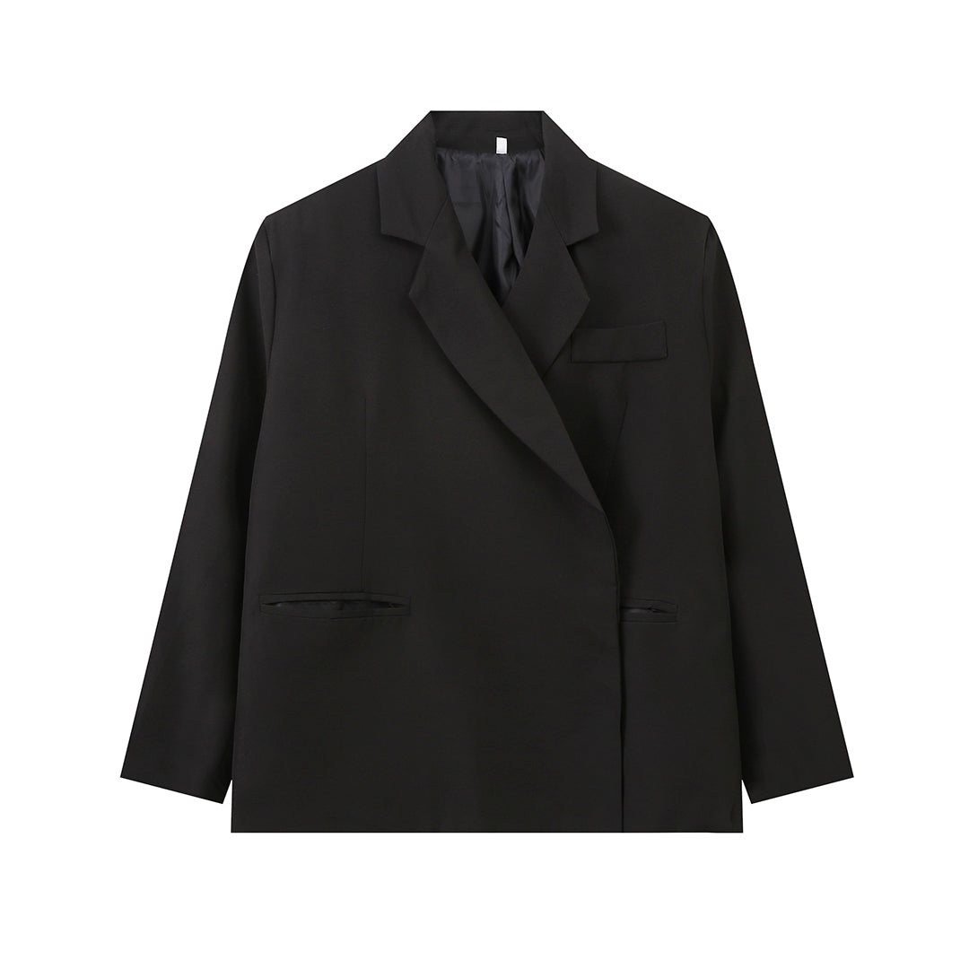 Classic Chic Tricolor Blazer