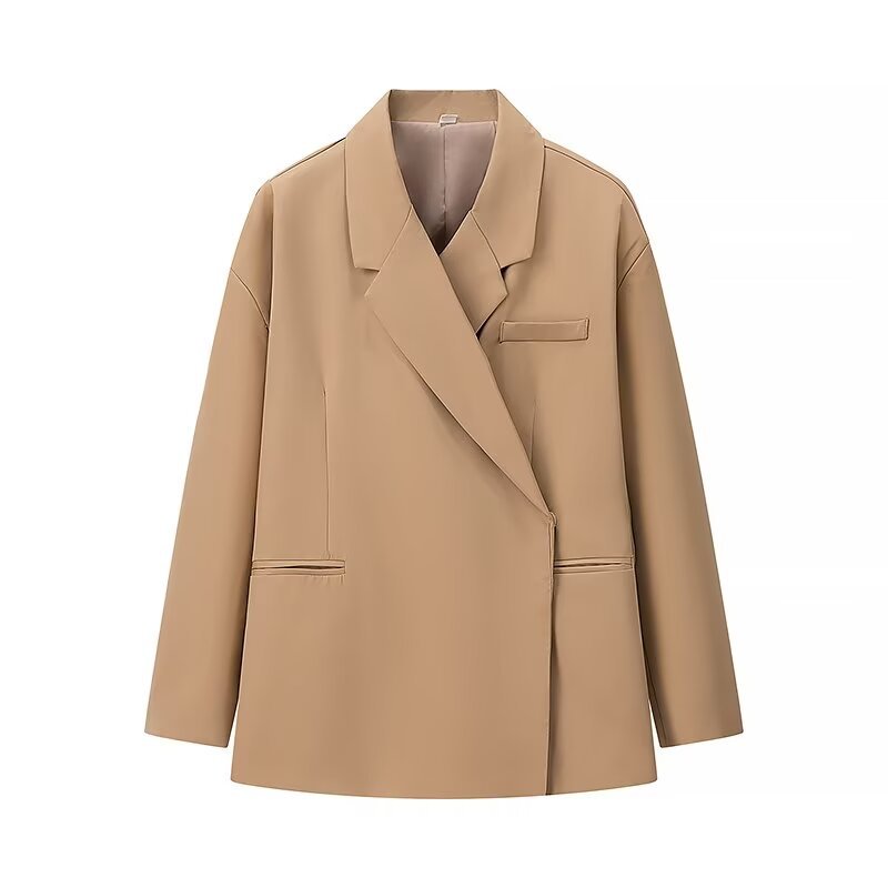 Classic Chic Tricolor Blazer