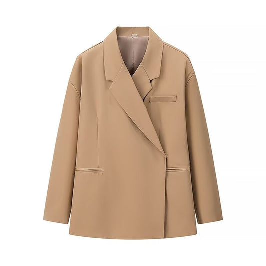 Classic Chic Tricolor Blazer