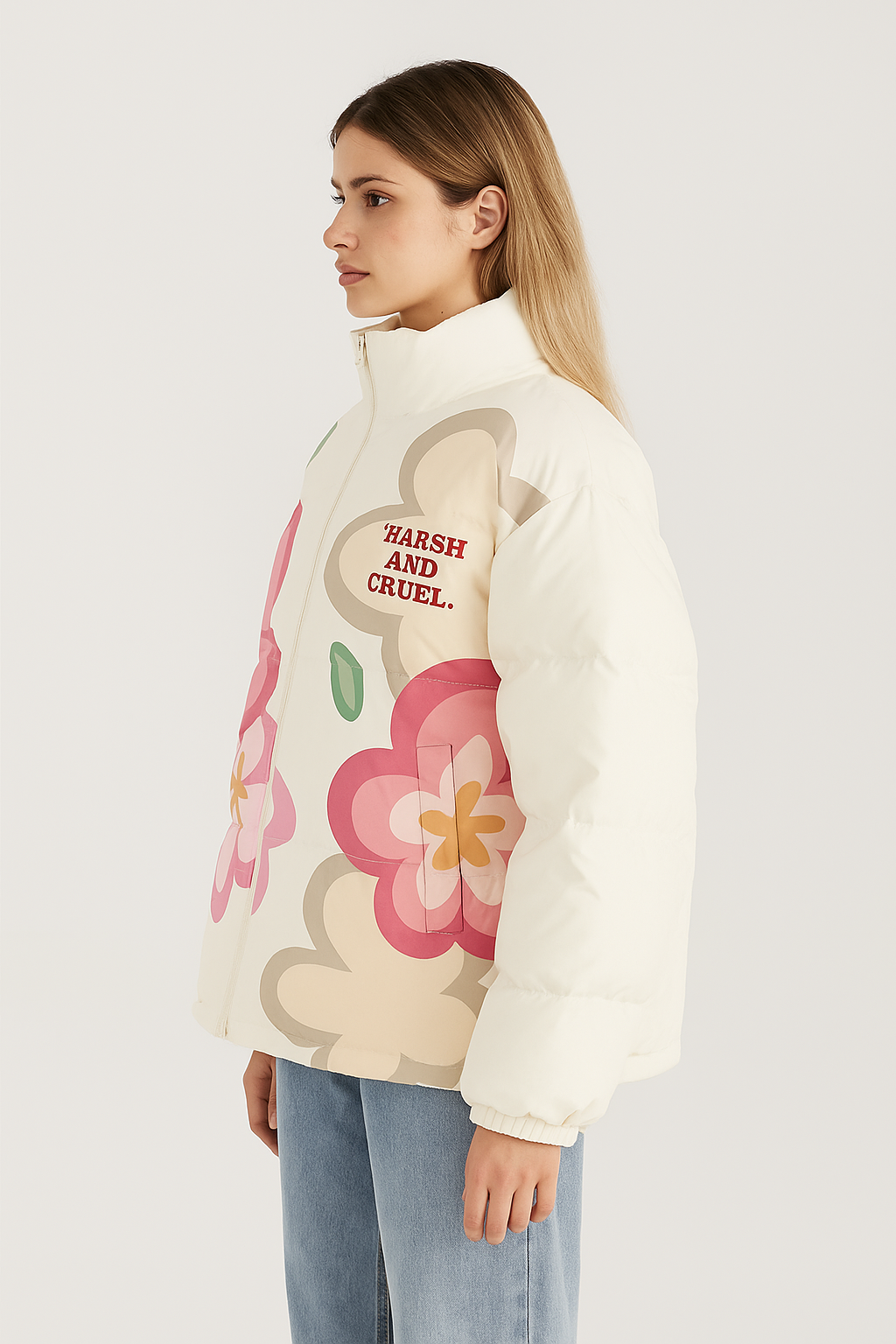 Floral Street Puff Jacket