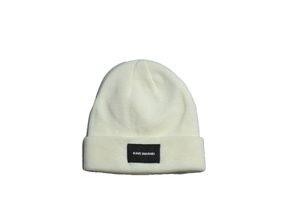 Heavy Knit Beanie Wit