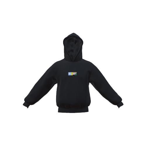 BE A RAIS basic hoodie zwart